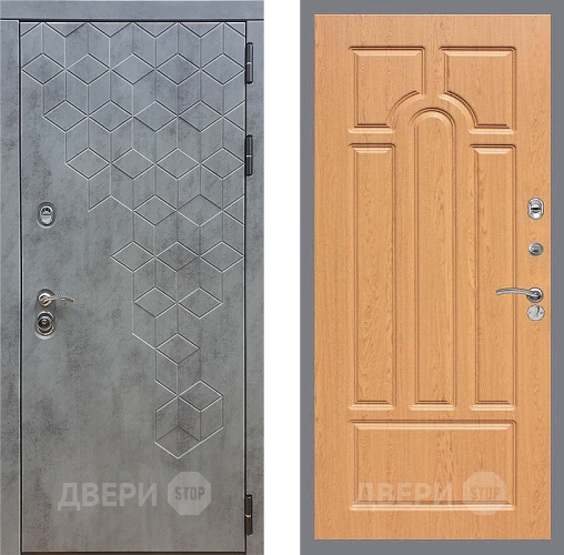 Дверь Стоп БЕТОН ФЛ-58 Дуб в Чехове