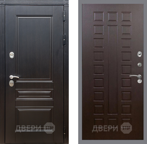 Входная металлическая Дверь Стоп МЕГАПОЛИС ФЛ-183 Венге в Чехове
