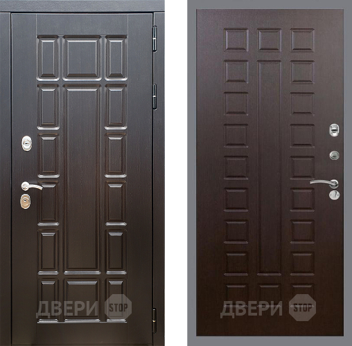 Входная металлическая Дверь Стоп НЬЮ ЙОРК ФЛ-183 Венге в Чехове