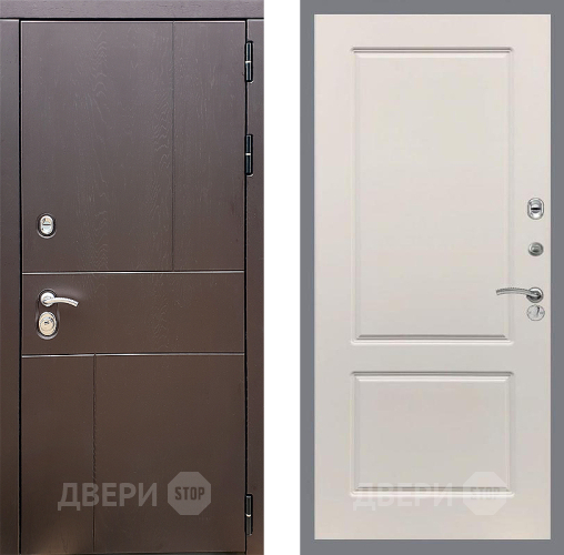Входная металлическая Дверь Стоп УРБАН ФЛ-117 Шампань в Чехове