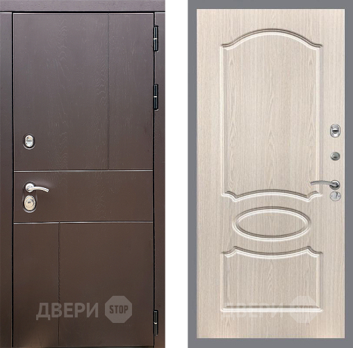 Дверь Стоп УРБАН ФЛ-128 Беленый дуб в Чехове