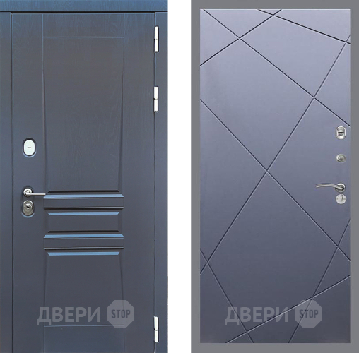 Дверь Стоп ПЛАТИНУМ ФЛ-291 Силк титан в Чехове