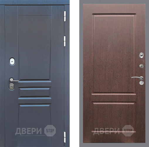 Дверь Стоп ПЛАТИНУМ ФЛ-117 Орех премиум в Чехове