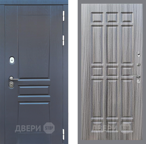 Входная металлическая Дверь Стоп ПЛАТИНУМ ФЛ-33 Сандал грей в Чехове