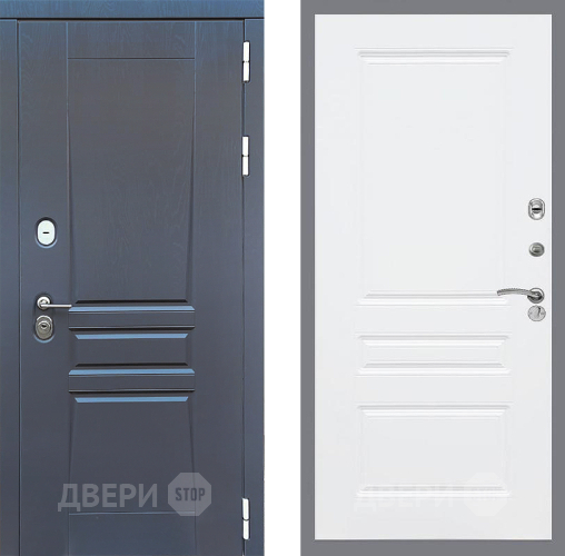 Входная металлическая Дверь Стоп ПЛАТИНУМ ФЛ-243 Силк Сноу в Чехове