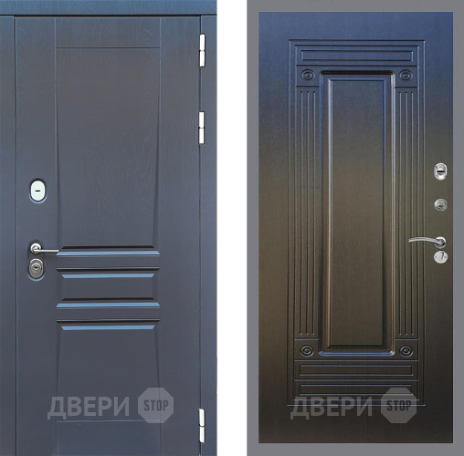 Входная металлическая Дверь Стоп ПЛАТИНУМ ФЛ-4 Венге в Чехове
