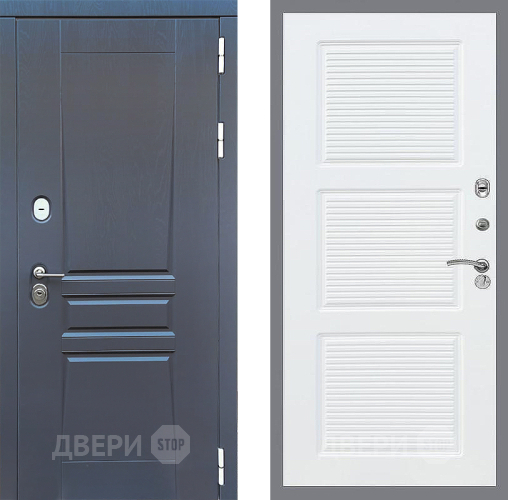 Входная металлическая Дверь Стоп ПЛАТИНУМ ФЛ-1 Силк Сноу в Чехове