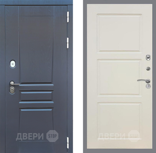 Входная металлическая Дверь Стоп ПЛАТИНУМ ФЛ-3 Шампань в Чехове