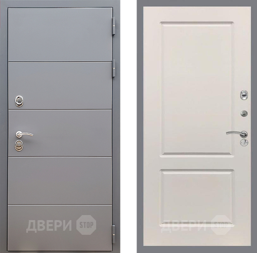 Входная металлическая Дверь Стоп АРТ ГРАФИТ ФЛ-117 Шампань в Чехове