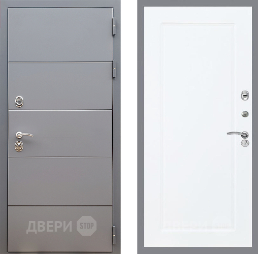 Дверь Стоп АРТ ГРАФИТ ФЛ-119 Силк Сноу в Чехове