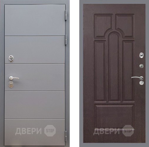 Дверь Стоп АРТ ГРАФИТ ФЛ-58 Венге в Чехове