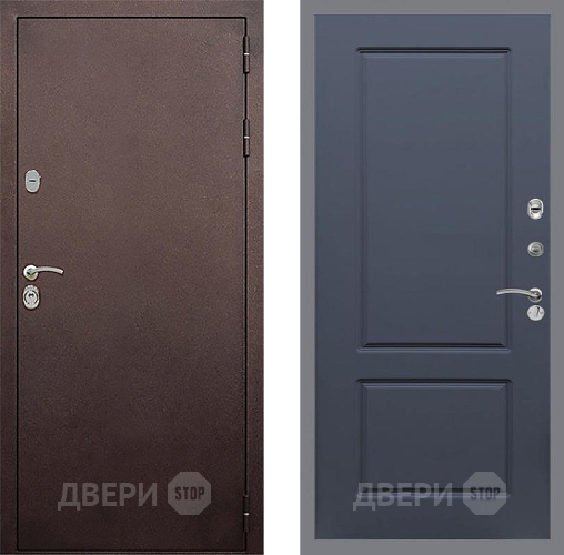 Дверь Стоп КЛАССИК Медь ФЛ-117 Силк титан в Чехове
