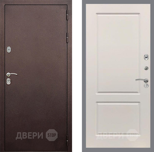 Входная металлическая Дверь Стоп КЛАССИК Медь ФЛ-117 Шампань в Чехове
