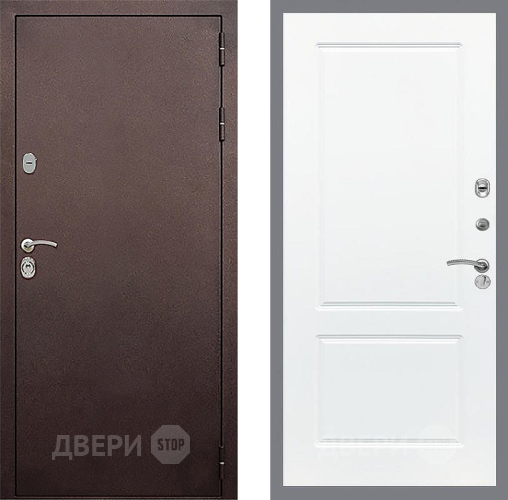 Дверь Стоп КЛАССИК Медь ФЛ-117 Силк Сноу в Чехове