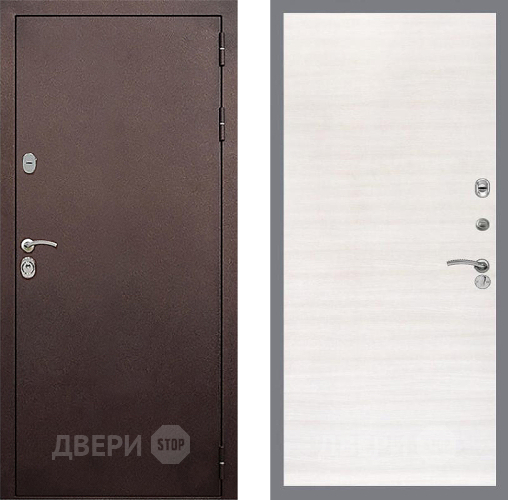 Дверь Стоп КЛАССИК Медь Гладкая Акация светлая в Чехове