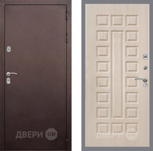 Дверь Стоп КЛАССИК Медь ФЛ-183 Беленый дуб в Чехове