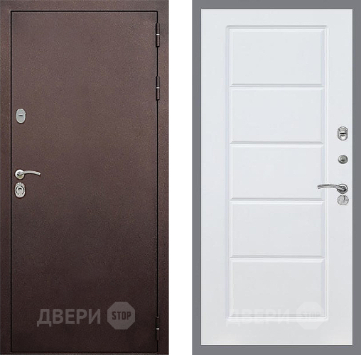 Дверь Стоп КЛАССИК Медь ФЛ-39 Силк Сноу в Чехове