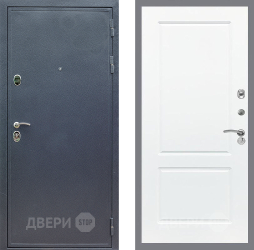 Входная металлическая Дверь Стоп СИЛЬВЕР ФЛ-117 Силк Сноу в Чехове