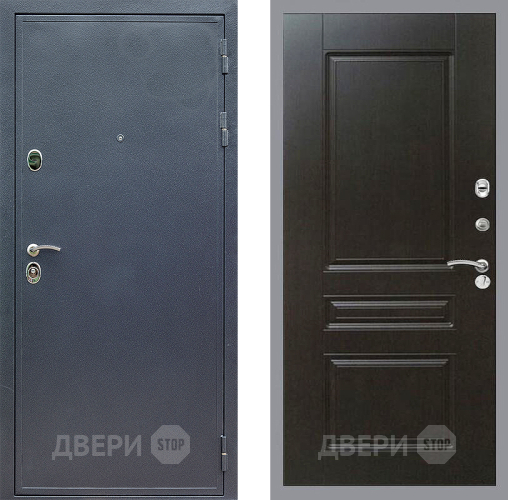 Входная металлическая Дверь Стоп СИЛЬВЕР ФЛ-243 Венге в Чехове