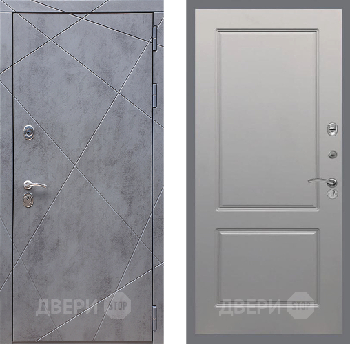 Дверь Стоп Лучи ФЛ-117 Грей софт в Чехове