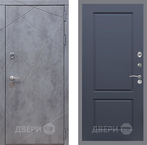 Дверь Стоп Лучи ФЛ-117 Силк титан в Чехове
