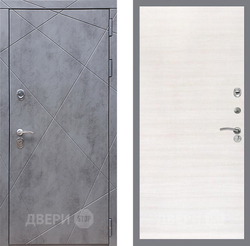 Дверь Стоп Лучи Гладкая Акация светлая в Чехове