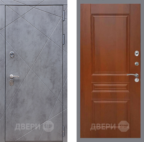 Дверь Стоп Лучи ФЛ-243 Итальянский орех в Чехове