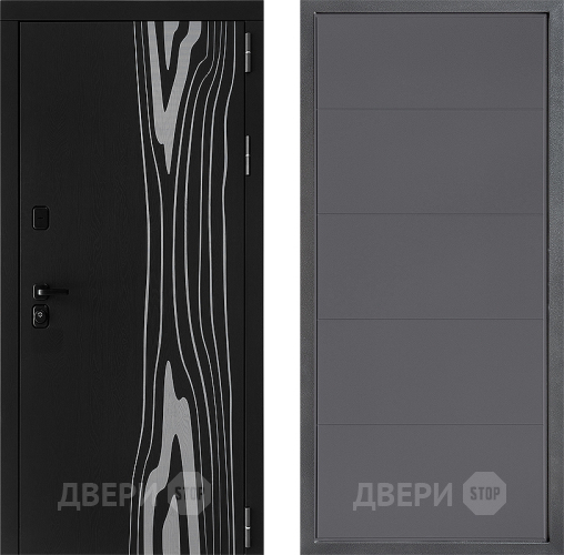 Дверь Дверной континент ДК-12 ФЛ-649 Графит софт в Чехове