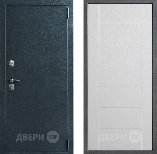 Дверь Дверной континент ДК-70 Дизайн ФЛ-Лайн Белое дерево в Чехове