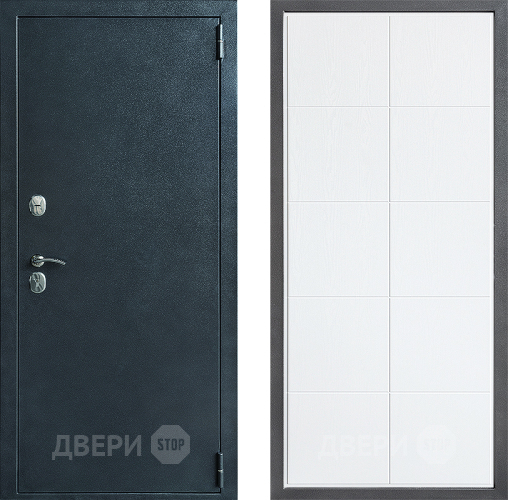 Входная металлическая Дверь Дверной континент ДК-70 Дизайн ФЛ-Кватро Белое дерево в Чехове