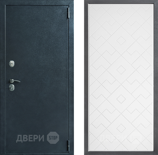 Дверь Дверной континент ДК-70 Дизайн ФЛ-Тиффани Белый софт в Чехове
