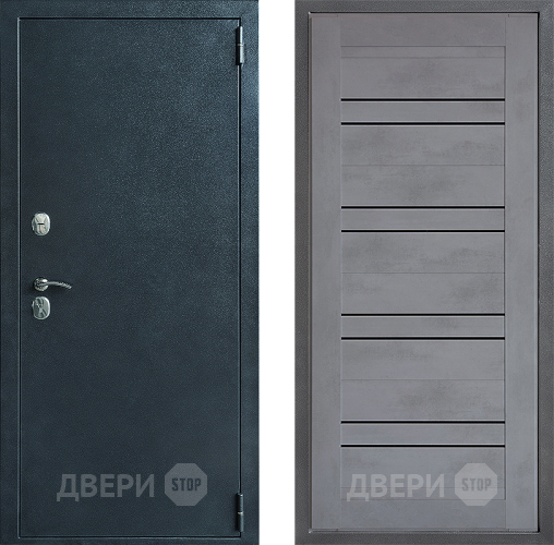 Дверь Дверной континент ДК-70 Дизайн ФЛ-49 Бетон серый в Чехове
