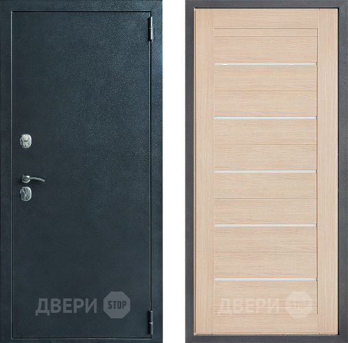 Входная металлическая Дверь Дверной континент ДК-70 Дизайн ФЛ-46 Капучино в Чехове
