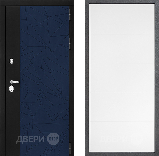 Входная металлическая Дверь Дверной континент ДК-9 ФЛ-649 Белый софт в Чехове