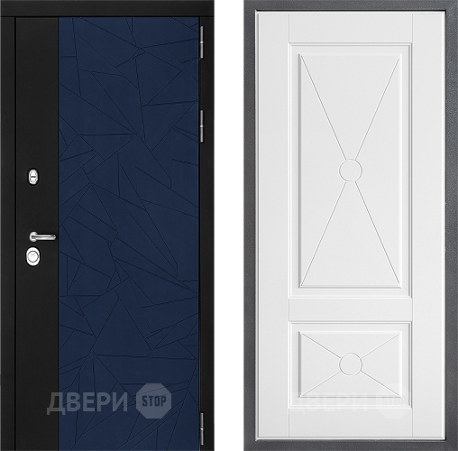 Входная металлическая Дверь Дверной континент ДК-9 ФЛ-617 Софт милк в Чехове