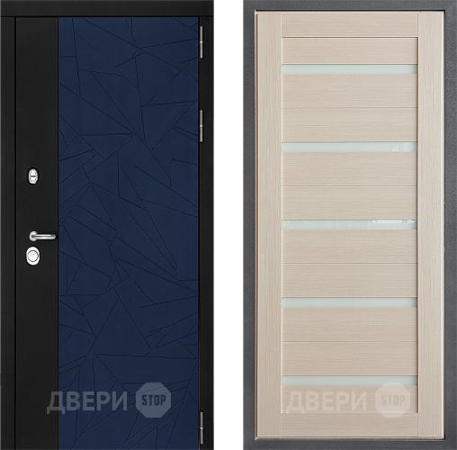 Входная металлическая Дверь Дверной континент ДК-9 ФЛ-47 Капучино в Чехове