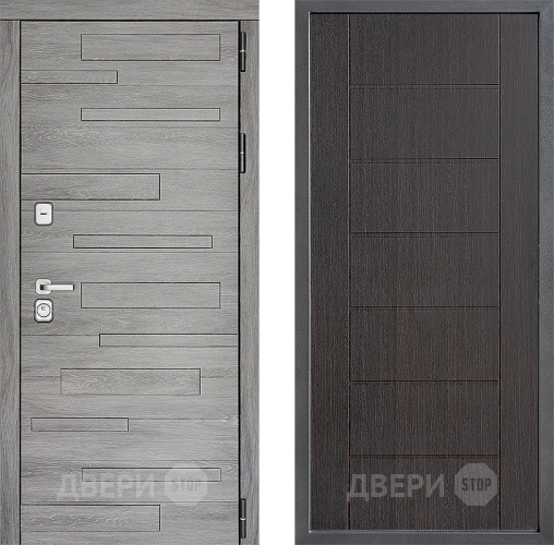 Дверь Дверной континент ДК-10 ФЛ-Лайн Венге в Чехове