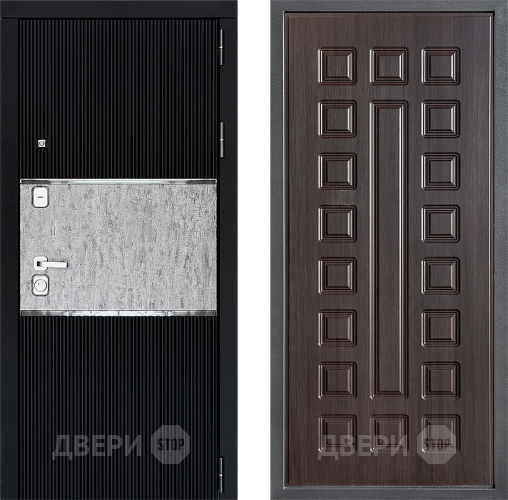 Входная металлическая Дверь Дверной континент ДК-13 ФЛ-183 Венге в Чехове