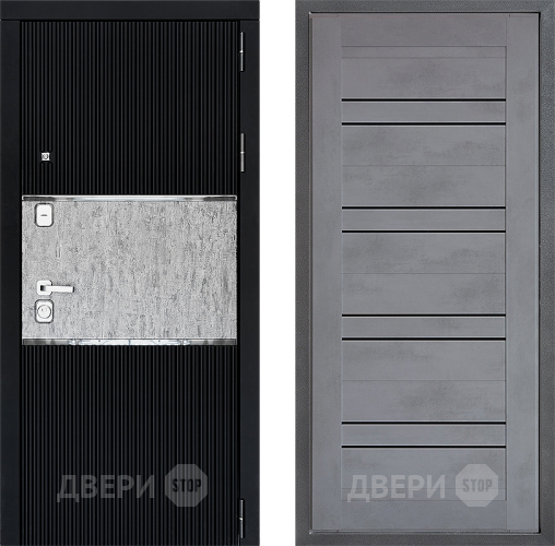 Дверь Дверной континент ДК-13 ФЛ-49 Бетон серый в Чехове