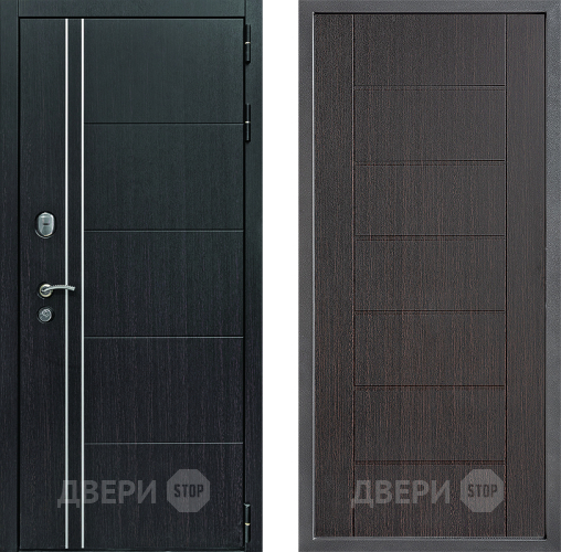 Дверь Дверной континент Теплолюкс Дизайн ФЛ-Лайн Венге в Чехове