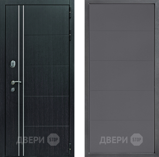 Дверь Дверной континент Теплолюкс Дизайн ФЛ-649 Графит софт в Чехове