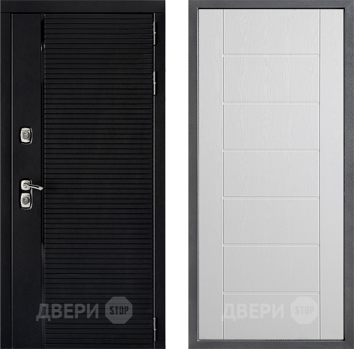 Дверь Дверной континент ДК-1 ФЛ-Лайн Белое дерево в Чехове