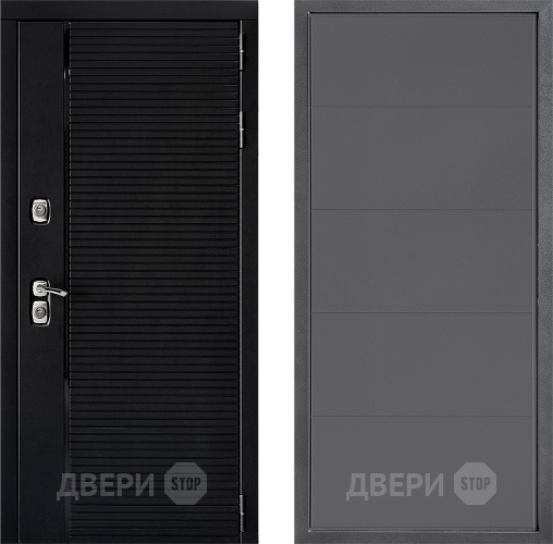 Дверь Дверной континент ДК-1 ФЛ-649 Графит софт в Чехове