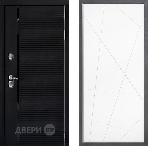 Дверь Дверной континент ДК-1 ФЛ-655 Белый софт в Чехове