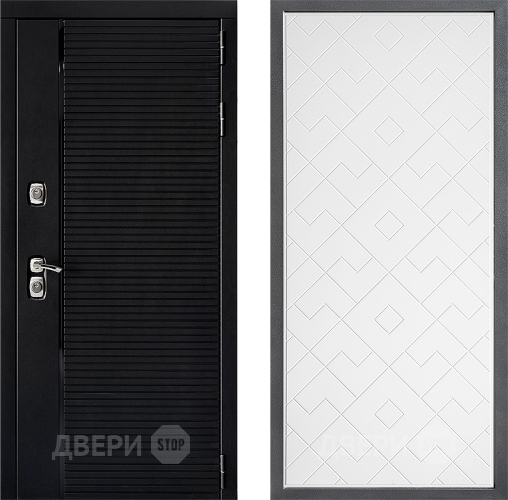 Дверь Дверной континент ДК-1 ФЛ-Тиффани Белый софт в Чехове