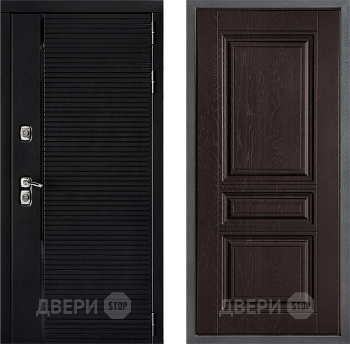 Дверь Дверной континент ДК-1 ФЛ-243 Дуб шоколадный в Чехове