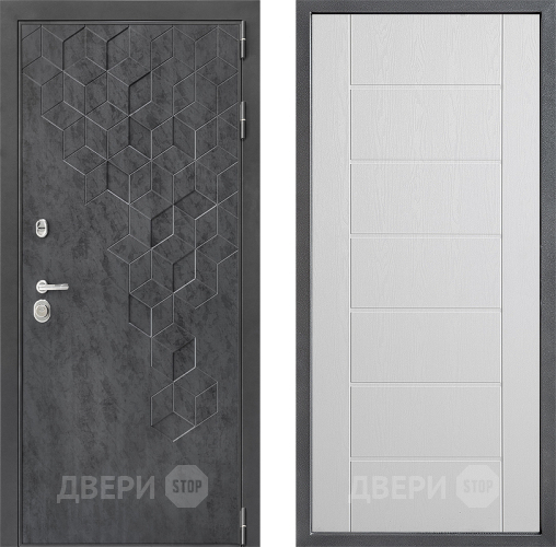 Дверь Дверной континент ДК-3/713 ФЛ-Лайн Белое дерево в Чехове