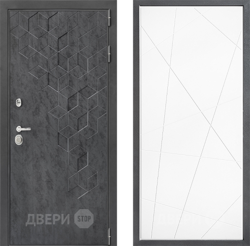 Дверь Дверной континент ДК-3/713 ФЛ-655 Белый софт в Чехове