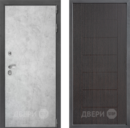 Дверь Дверной континент ДК-3/743 ФЛ-Лайн Венге в Чехове