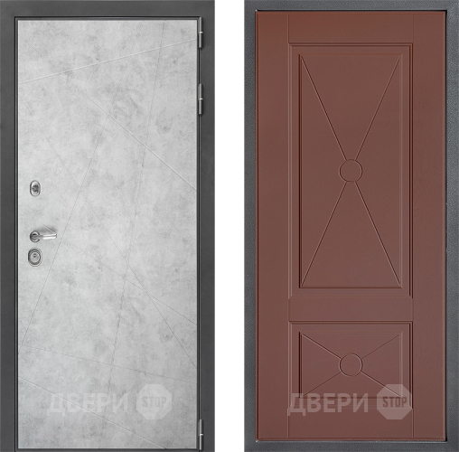 Дверь Дверной континент ДК-3/743 ФЛ-617 Ясень шоколадный в Чехове